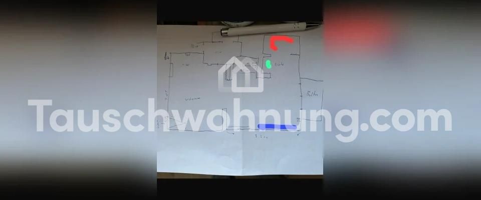 TAUSCHWOHNUNG 1 Zimmer, frisch saniert mit Einbauküche und großem Balkon - Photo 1