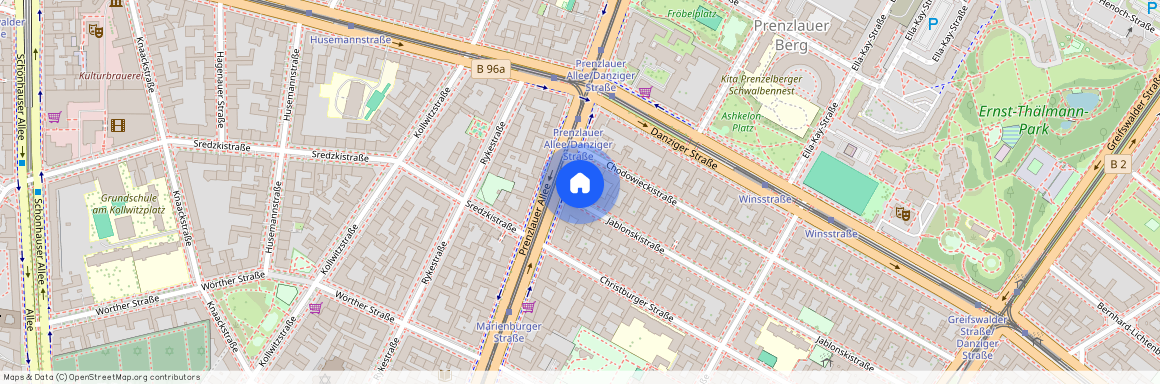 Jablonskistraße 21, 10405 Pankow - Prenzlauer Berg