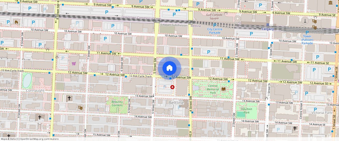 Alberta, 1704 - 530 12 Avenue Southwest, T2R 0B1, Calgary