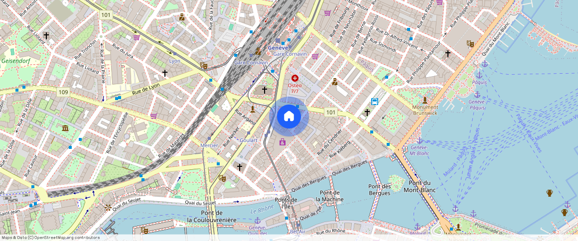 Rue Rousseau **, 1201, Genève