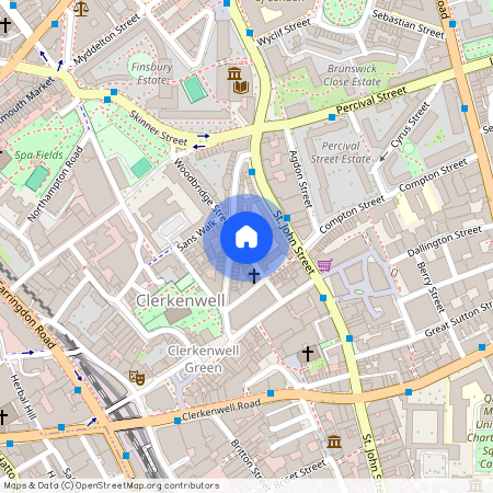 St John Street, Clerkenwell, London, EC1V