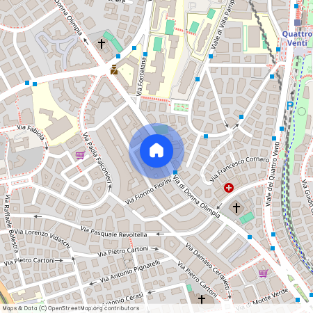 Via di Donna Olimpia, Rome, Lazio 00152