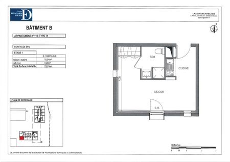 Location Appartement 1 pièce 22m² VILLENAVE D ORNON 33140 - Photo 5
