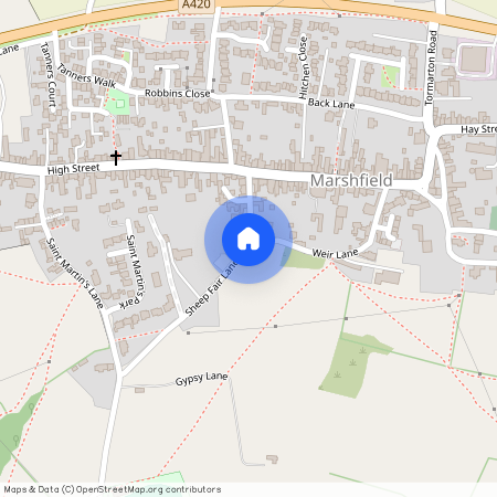 Sheepfair Lane, Marshfield, Chippenham, Wiltshire