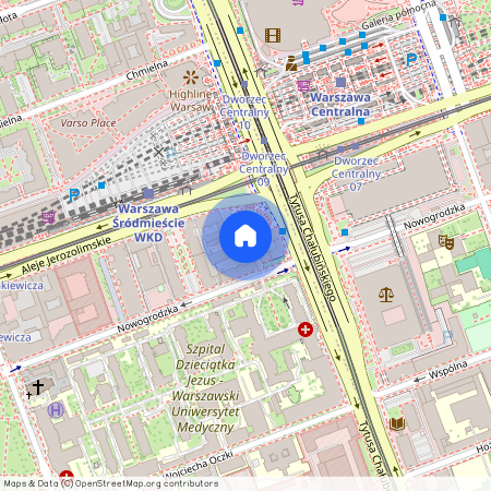 Aleje Jerozolimskie 83A, 02-001 Warsaw, Poland