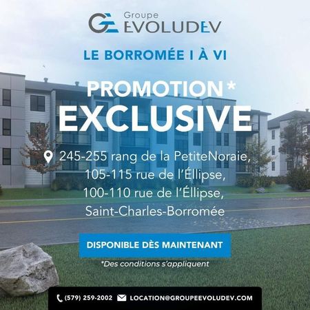 Le Borromée I-IV | 3-4-5 1/2 neufs à louer, SCB - Photo 4