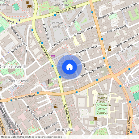 Brewhouse Yard, Clerkenwell, London, EC1V