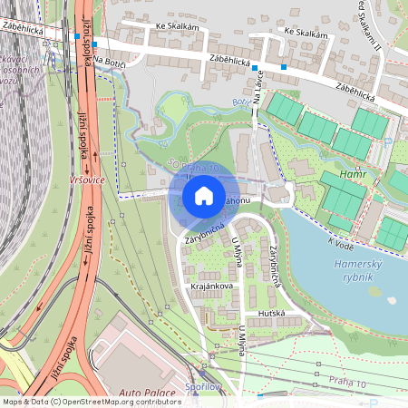 Podle náhonu, Praha 10 - Záběhlice