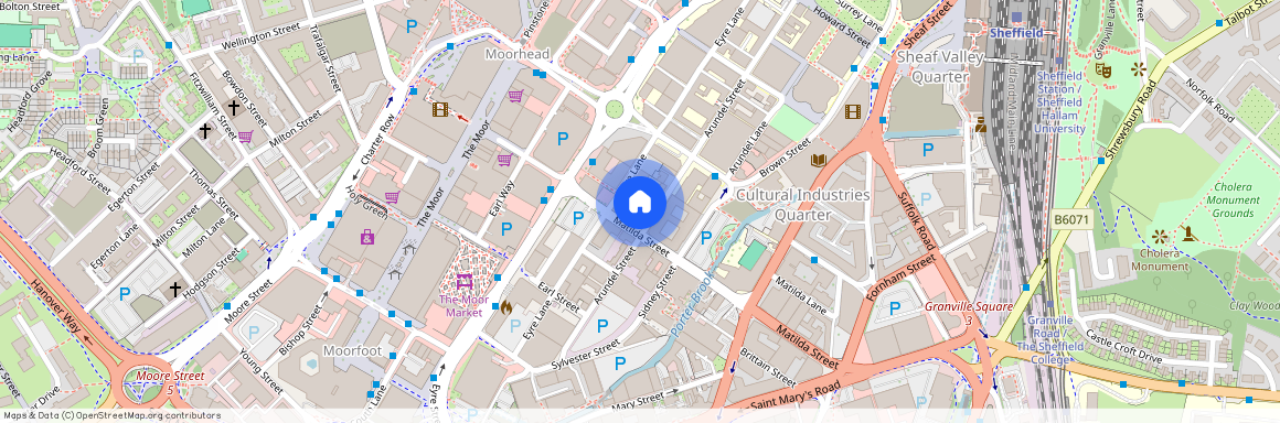 Plot 104 Gatecrasher, Gatecrasher Studio Apartment at Sheffield, 104, Gatecrasher Apartments, 104, Arundel Street S1