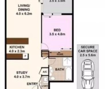OVERSIZED 1 BEDROOM AND STUDY IN THE HEART OF MASCOT - Photo 6