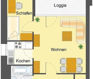 Moderne Single-Wohnung mit herrlichem Balkon – nur mit WBS für 1 Person! - Foto 4