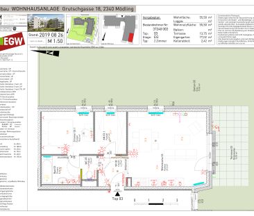 2-Zimmer-Wohnung mit Terrasse und Garten, Top 3 - Foto 2