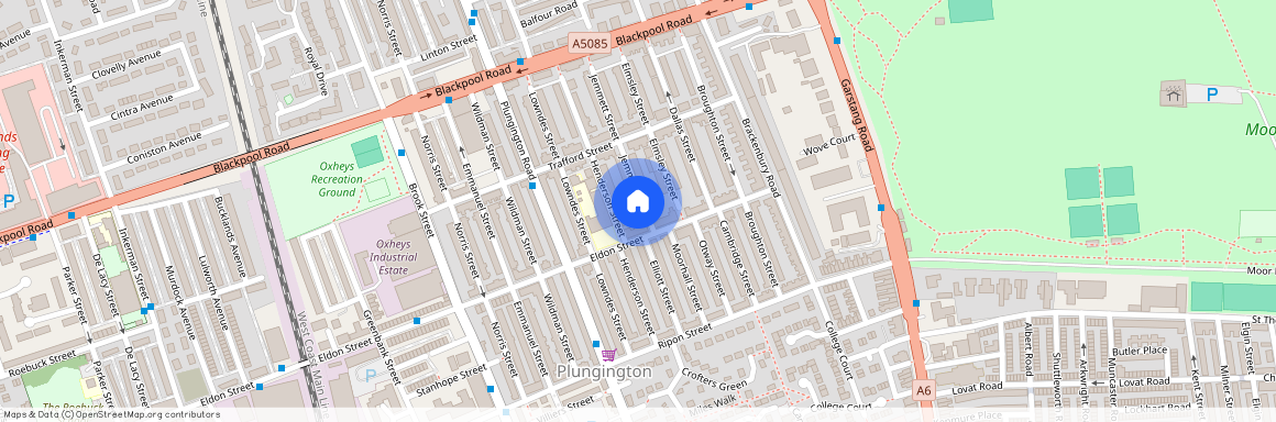 3-Bed Terraced House for Let on Jemmett Street, Preston