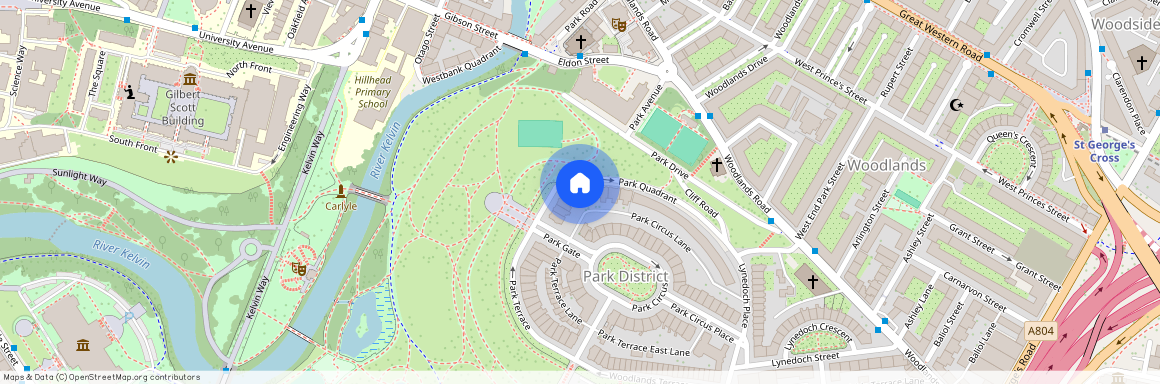 Park Quadrant, Flat 4-1, Park District, Glasgow, G3 6BS