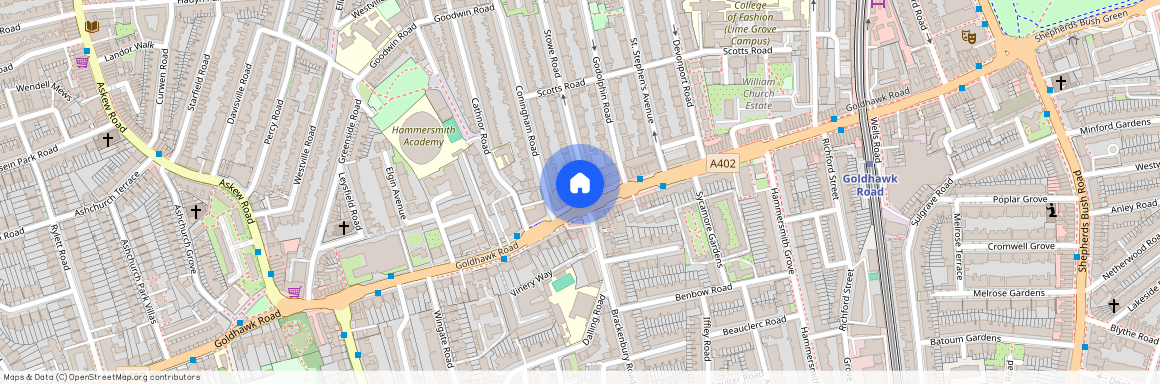 Goldhawk Road, London, W12