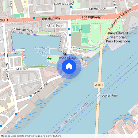 Trafalgar Court, Glamis Road, Wapping, London, E1W