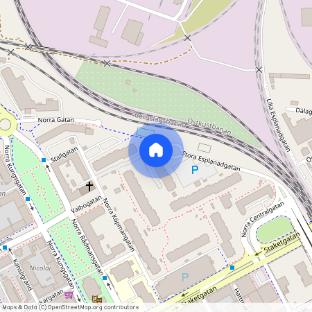 Stora Esplanadgatan 27 E, Centralt Norr