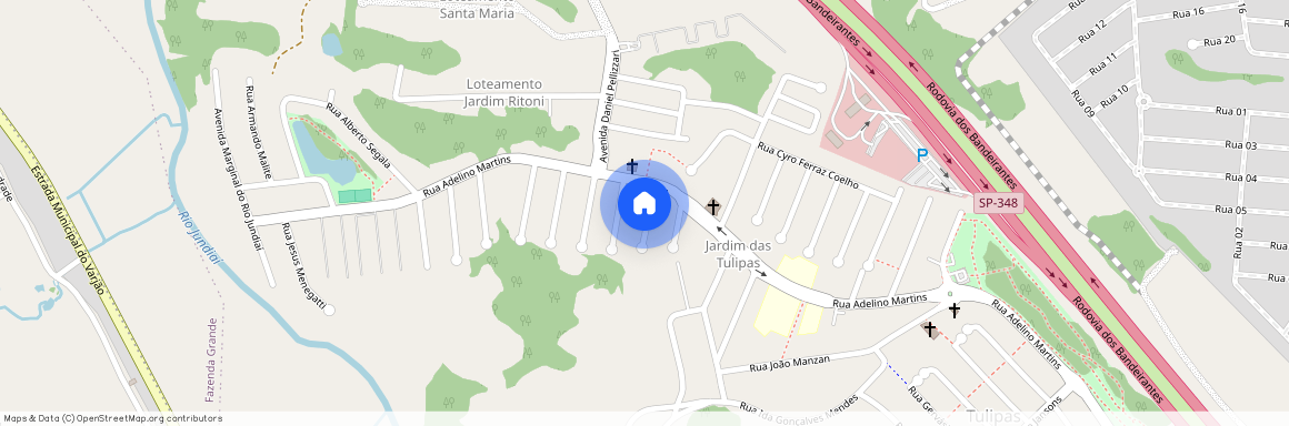 Rua Vandir Ceccato, Jardim das Tulipas, Jundiaí