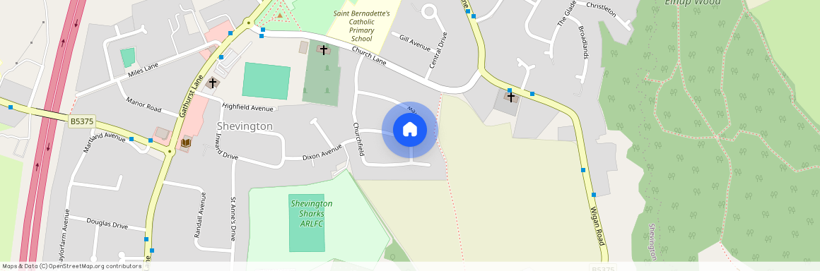 Churchfield, Shevington, WN6