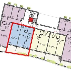 Traumhafter Grünblick am Wienerberg, 3-Zimmer -Balkonwohnung mit Garagenplatz und Kellerabteil - Foto 1
