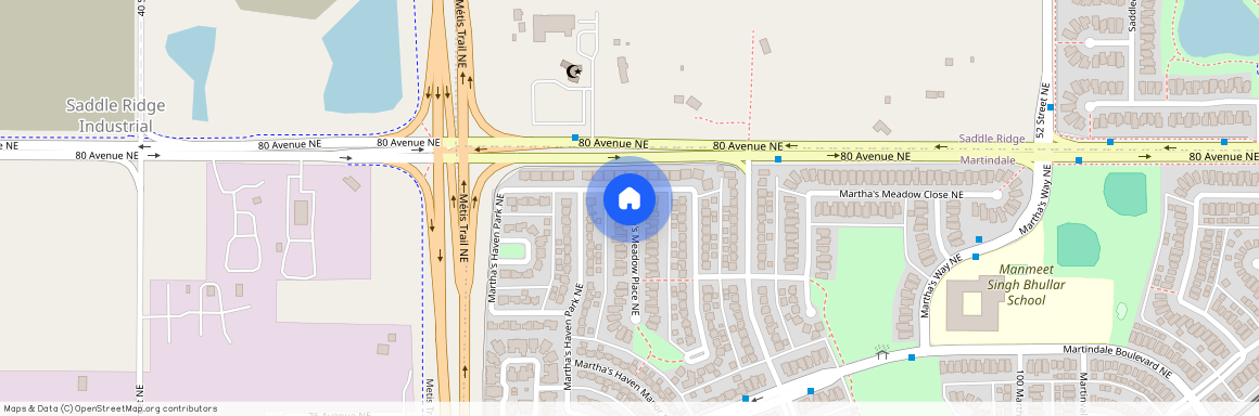 8 Martha&#39;s Meadow Place NE - A, Calgary, AB, CA T3J 4H6