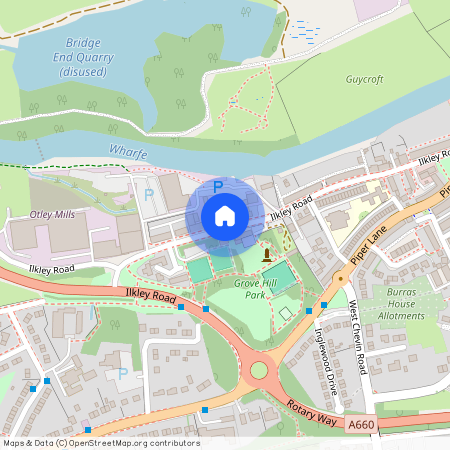 Clydeville Flats, Ilkley Road, Otley, West Yorkshire, LS21