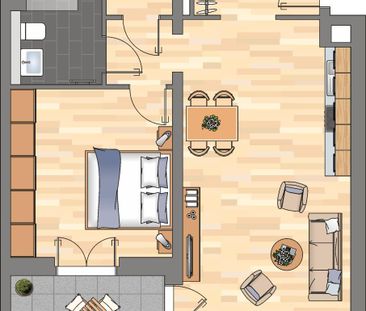 2-Zimmer-Wohnung in Köln Ehrenfeld - Photo 1