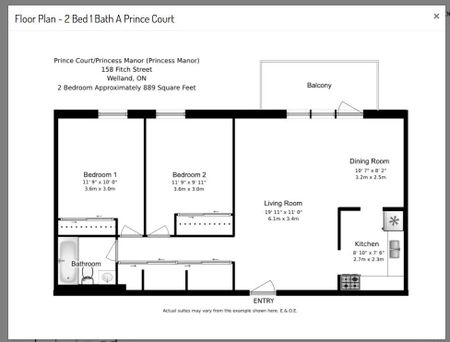 For Lease - 156 Fitch Street Unit# 419, Welland, Ontario - Photo 3