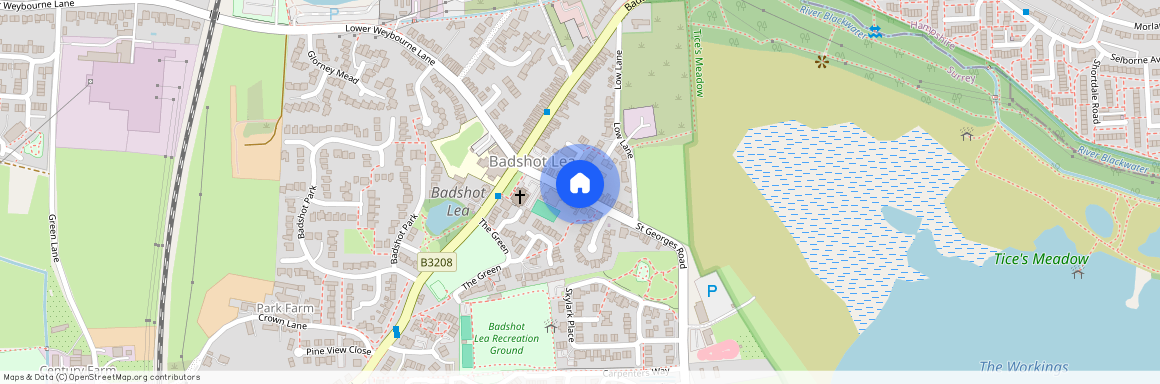 St. Georges Road, Badshot Lea, Farnham, Surrey GU9 9LX