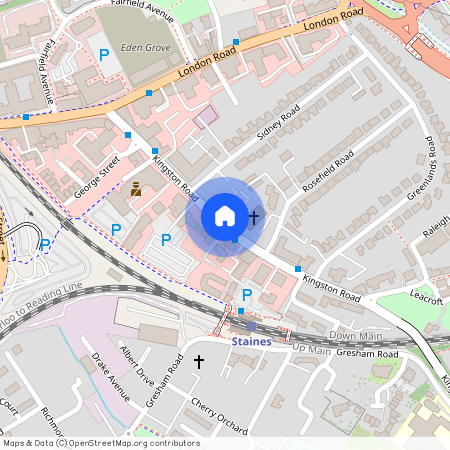 Kingston Road, Staines, Surrey, TW18