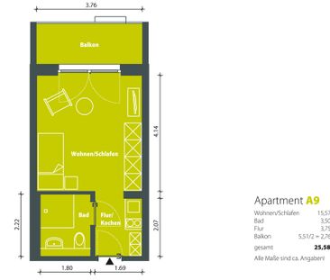 WohnPLUS-Apartments im WeidenCarré - Glücklich wohnen am Heeresberg - Foto 4