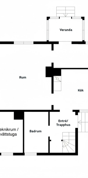 Västra Aspängsgatan, Kinna - Foto 1