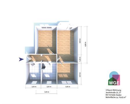 Wohnen in der südl. Innenstadt - Photo 4