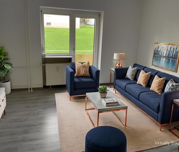 Bezugsfertige 3-Zimmer-Wohnung mit Balkon im Erdgeschoss in Lüdensc... - Photo 1