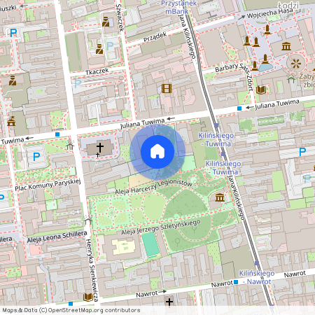 al. Franciszka Walickiego, Centrum, Śródmieście, Łódź, łódzkie