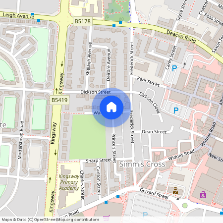 Wallace Street, Widnes, WA8