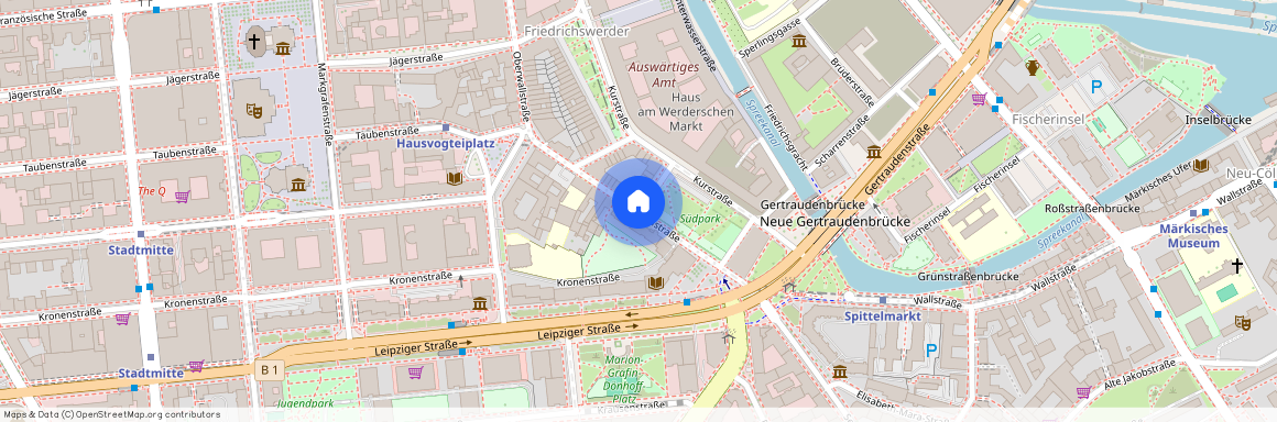 Niederwallstraße, 10117 Berlin - Mitte