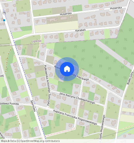 Warszawski, Zachodni, Stare, Babice, Zielonki-Wieś, Rtm., Witolda, Pileckiego