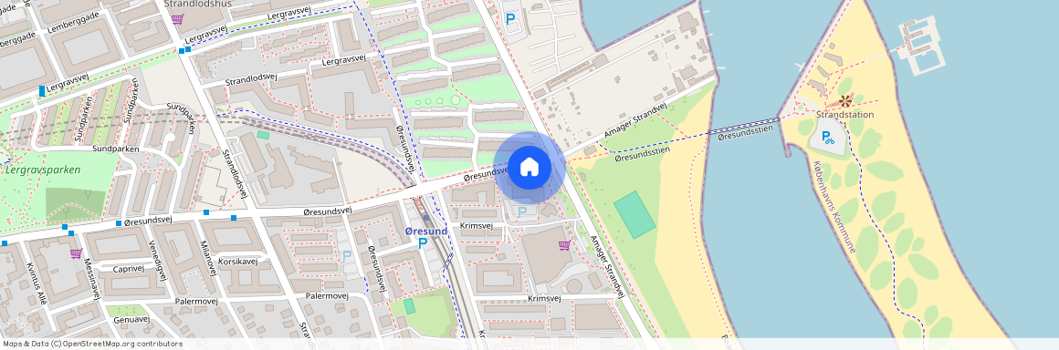 Øresundsvej 160 3 tv, København S