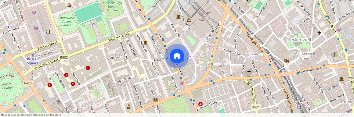 Churston Mansions, 176 Grays Inn Road, London WC1X 8ER