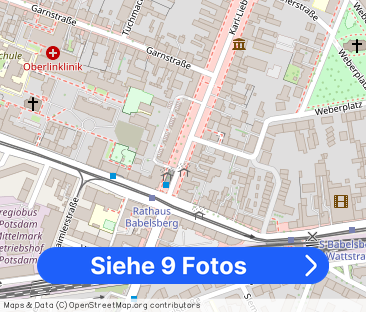 Vollmöblierte Wohnung in zentraler Lage – Babelsberg - Foto 1