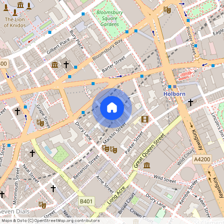 Stukeley Street, Covent Garden, London, WC2B