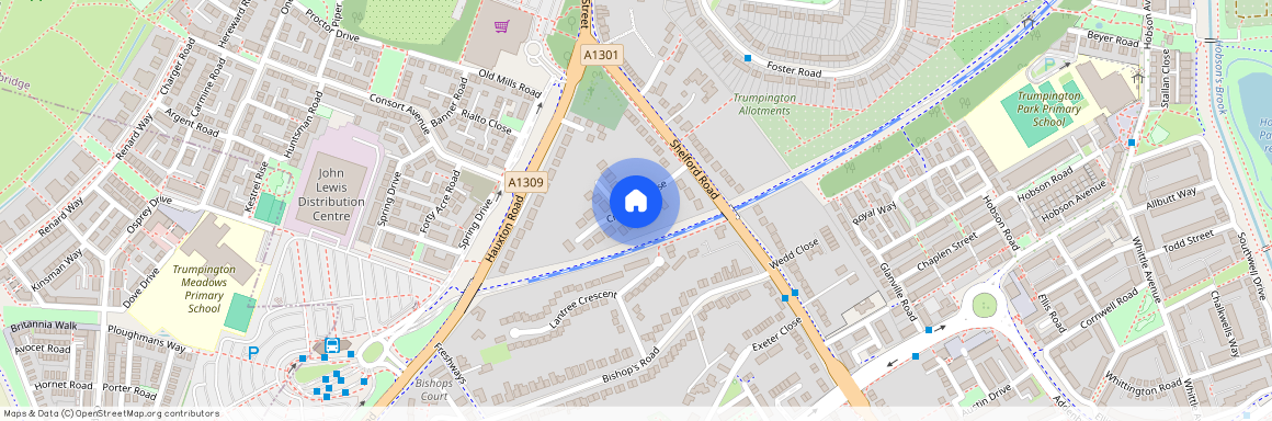 Cranleigh Close, Trumpington, Trumpington, Cambridge