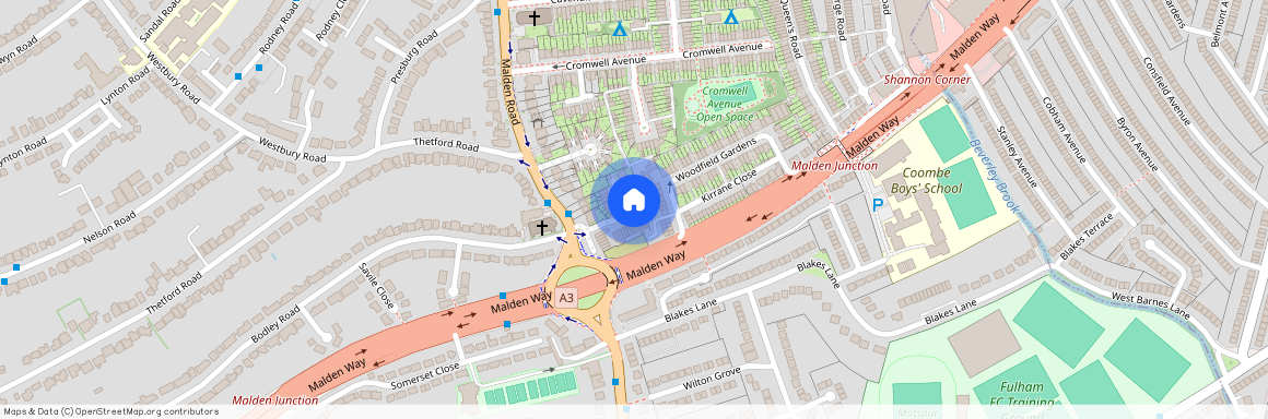 New Malden, New Malden, KT3