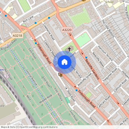 ground floor flat 47 Redcliffe Square, London SW10 9HG, UK, London, Brentford