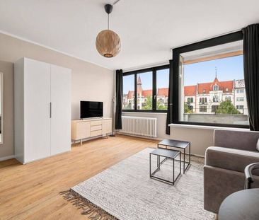 Beeindruckende 1-Zimmer Wohnung in Kreuzberg - voll möbliert - Photo 1