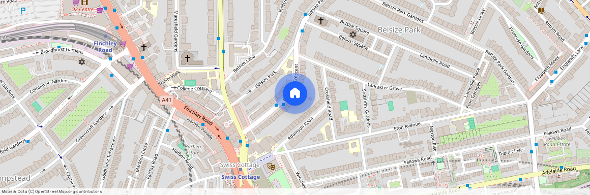 Buckland Crescent, Hampstead, London, NW3