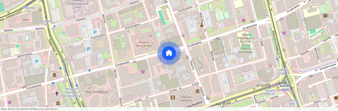 ul. Grzybowska, Mirów, Wola, Warszawa, mazowieckie