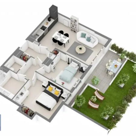 Appartement à louer 3 pièces 62.33m² - Photo 4