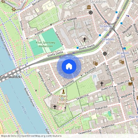 Kazimierz, Elizy Orzeszkowej, Kraków